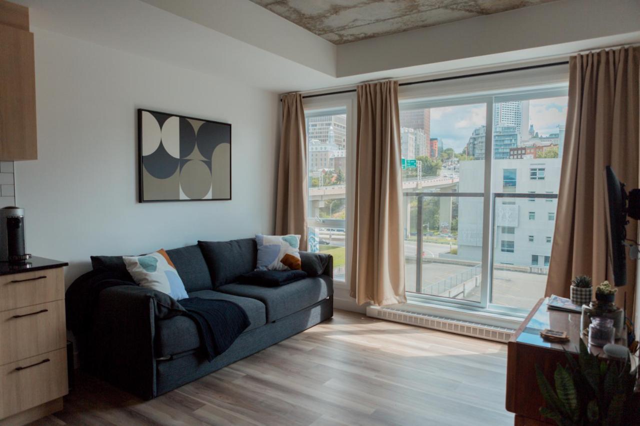 Condo Mid-Century Modern Style - Pool/Terrace Québec Dış mekan fotoğraf